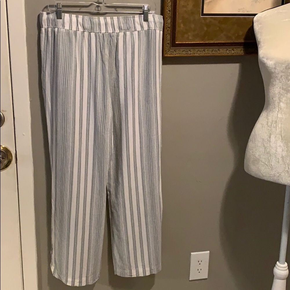 🌟Anthropologie Cloth & Stone linen blend pants🌟 - Picture 2 of 6